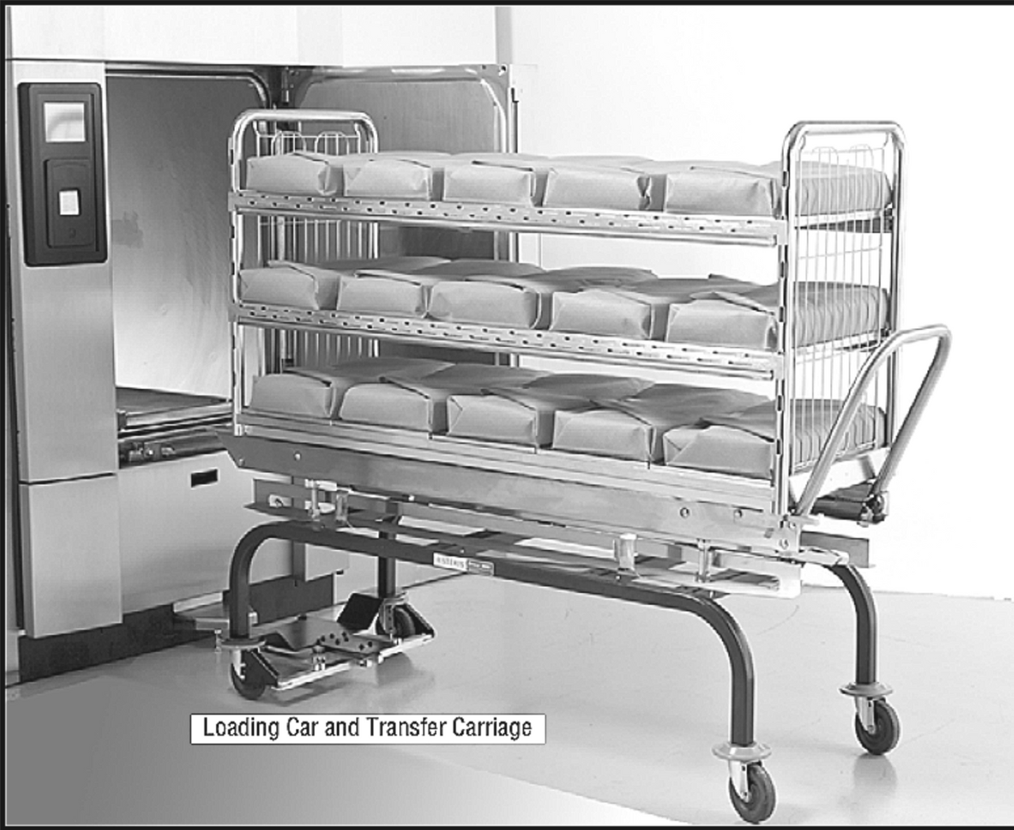 STERIS AMSCO ATLAS SERIES 400 MEDICAL INSTRUMENT GLASSWARE STERILIZATION CART