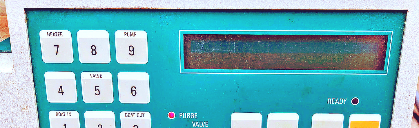 MEHTRON 831 KF COLOUMETER KEYBOARD 707 OVEN 703 RS 232 IC AMPEROMETRIC DETECTOR