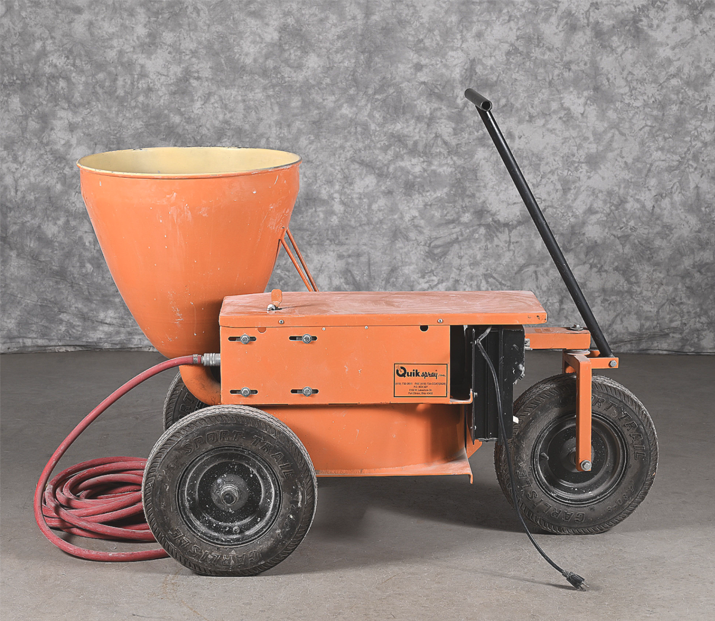 WARRANTY CARROUSEL® HEAVY-DUTY GROUT PERISTALTIC PUMP FREE-SHIP WATCH-VIDEO