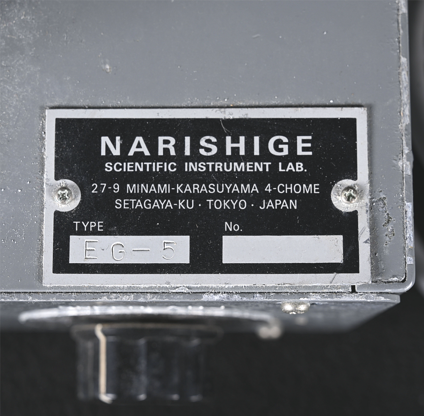 90-DAY-WARRANTY NARISHIGE EG-5 MICROPIPETTE GRINDER FREE-SHIP