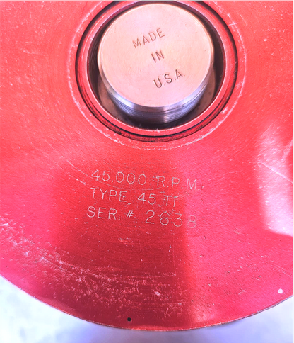 90-DAY-WARRANTY BECKMAN TYPE 45 Ti FIXED ANGLE ULTRACENTRIFUGE ROTOR FREESHIPPIN