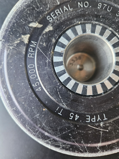 90-DAY-WARRANTY BECKMAN TYPE 45 Ti FIXED ANGLE ULTRACENTRIFUGE ROTOR FREESHIPPIN