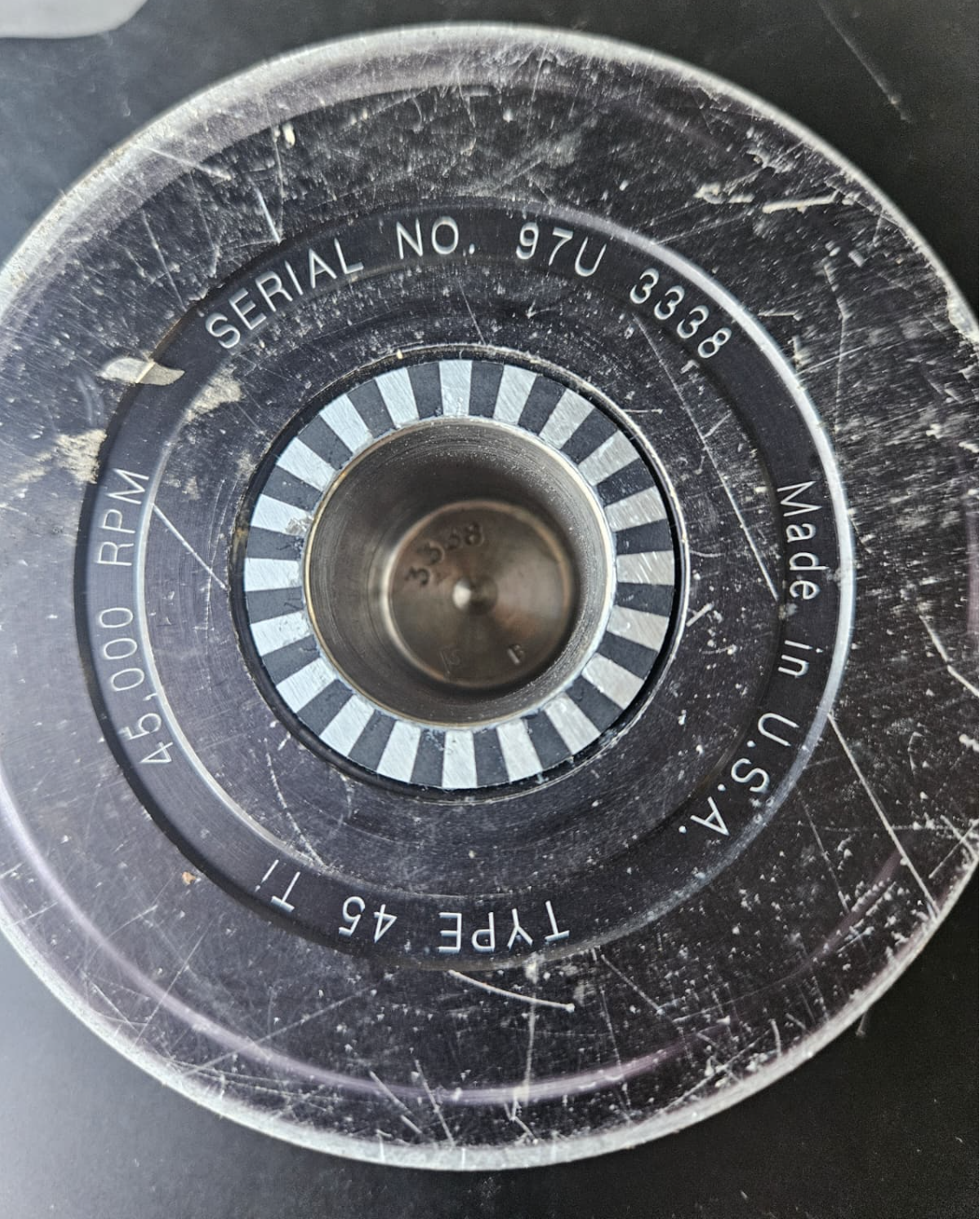 90-DAY-WARRANTY BECKMAN TYPE 45 Ti FIXED ANGLE ULTRACENTRIFUGE ROTOR FREESHIPPIN