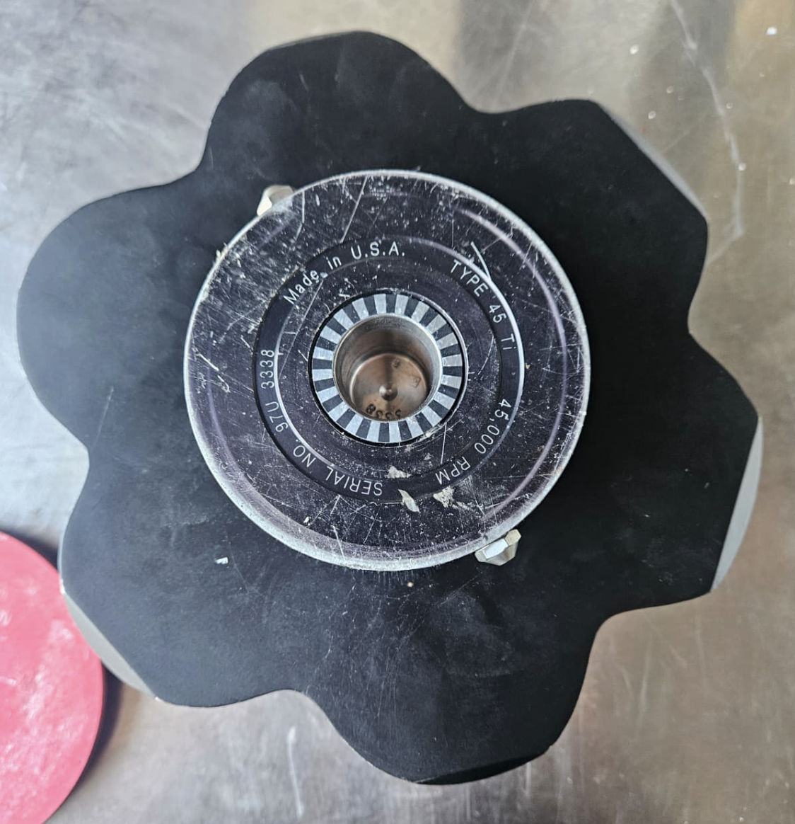 90-DAY-WARRANTY BECKMAN TYPE 45 Ti FIXED ANGLE ULTRACENTRIFUGE ROTOR FREESHIPPIN