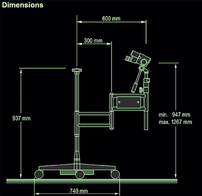 90DAYWARRANTY LEISEGANG OPTIK 2 MODEL 3MVL-LED Y/C & OPERATIONAL MANUAL FREESHIP