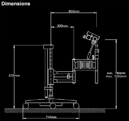 90DAYWARRANTY LEISEGANG OPTIK 2 MODEL 3MVL-LED Y/C & OPERATIONAL MANUAL FREESHIP