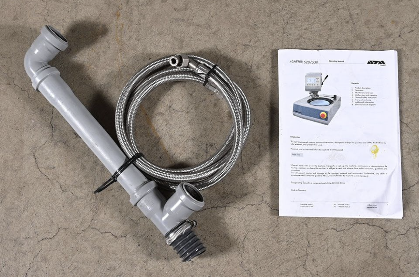 WARRANTY ATM SAPHIR 53C (530) METTALOGRAPHIC GRINDER POLISHER 200-250mm FREESHIP