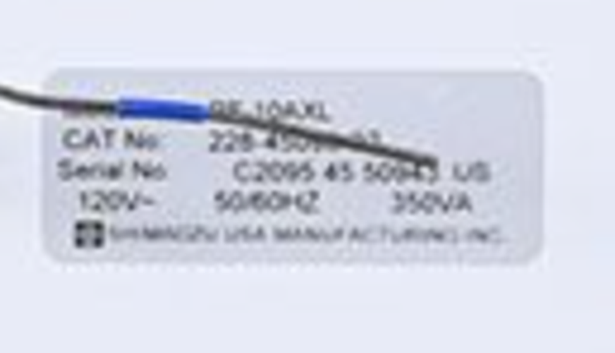 Steve Shimadzu RF-10A XL LC/HPLC Module