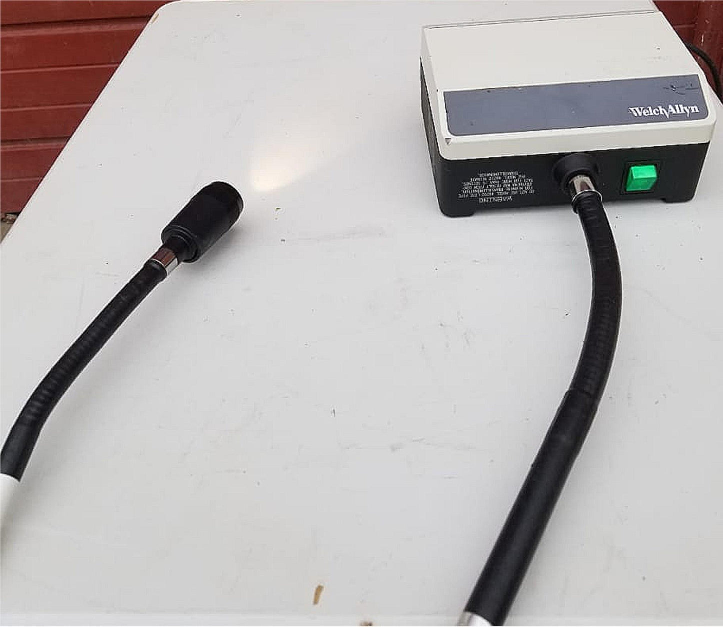 WELCH ALLYN 48830 EXAM LITE BOX TUBE 48200 LIGHT PIPE FIBER OPTIC FREE SHIPPING
