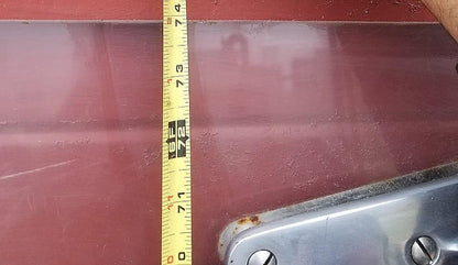 RARE VINTAGE INDUSTRIAL DESIGN STEAMPUNK ARCHITECTURE FREEZER DOOR FREE SHIP