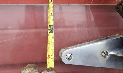 RARE VINTAGE INDUSTRIAL DESIGN STEAMPUNK ARCHITECTURE FREEZER DOOR FREE SHIP