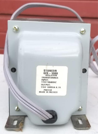 STANCOR GIS - 1000 ISOLATION TRANSFORMER