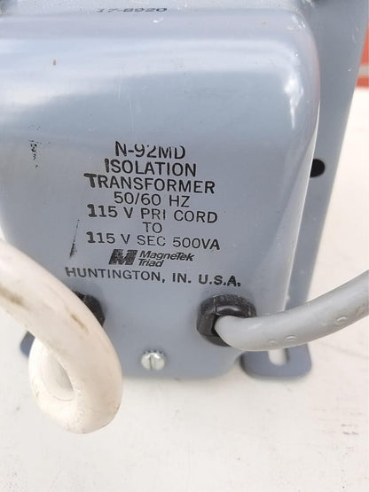 MAGNETEK TRIAD MAGNETICS N92MD MEDICAL GRADE TRANSFORMER FREE SHIPPING