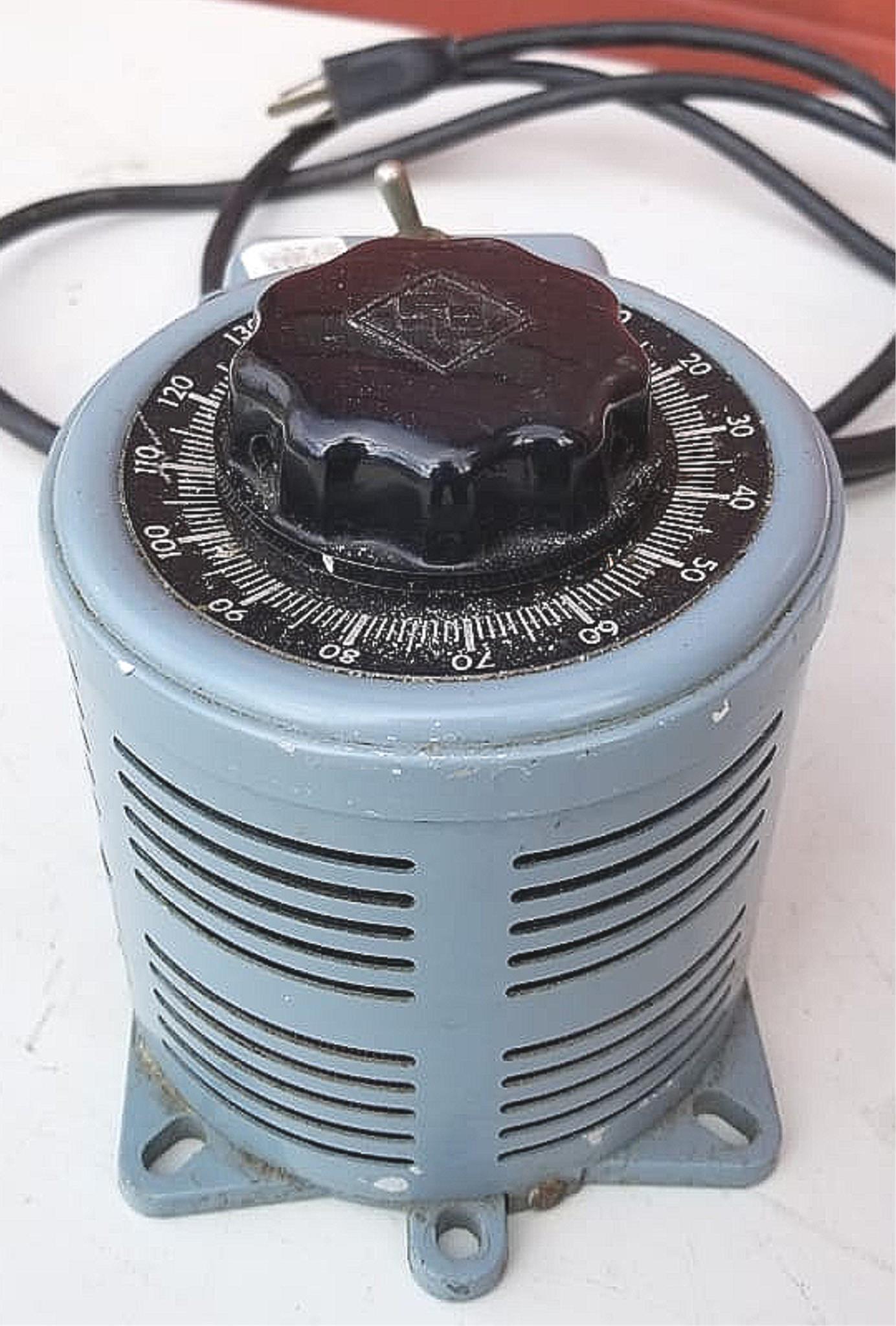 POWERSTAT 3PN116B 20 AMPS 0-120 or 0-140 VOLTs VARIABLE AUTOTRANSFORMER FREESHIP