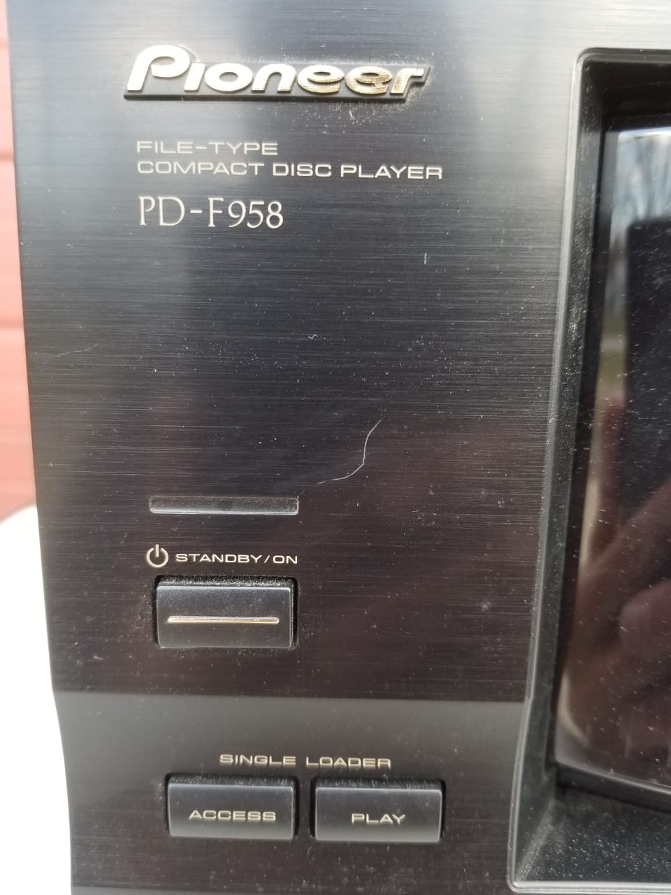 PIONEER PD-F958 101-CD CHANGER MULTI-PLAY COMPACT DISC CD PLAYER FREE SHIP