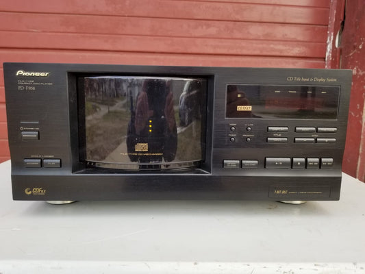 PIONEER PD-F958 101-CD CHANGER MULTI-PLAY COMPACT DISC CD PLAYER FREE SHIP