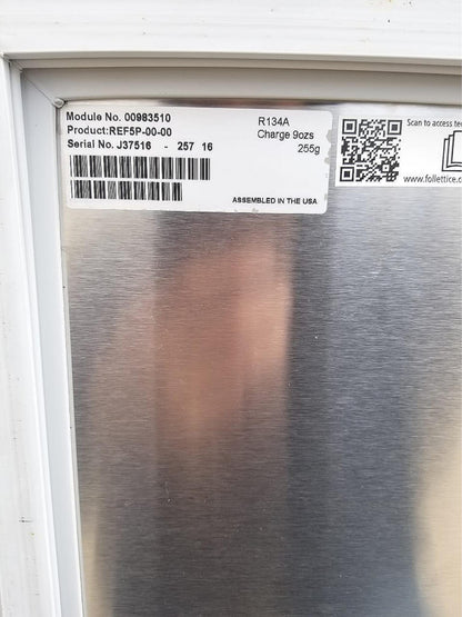 TOP OF THE LINE: FOLLETT REF5P-00-00 UNDERCOUNTER FRIDGE LAB BAR 120V FREE SHIP