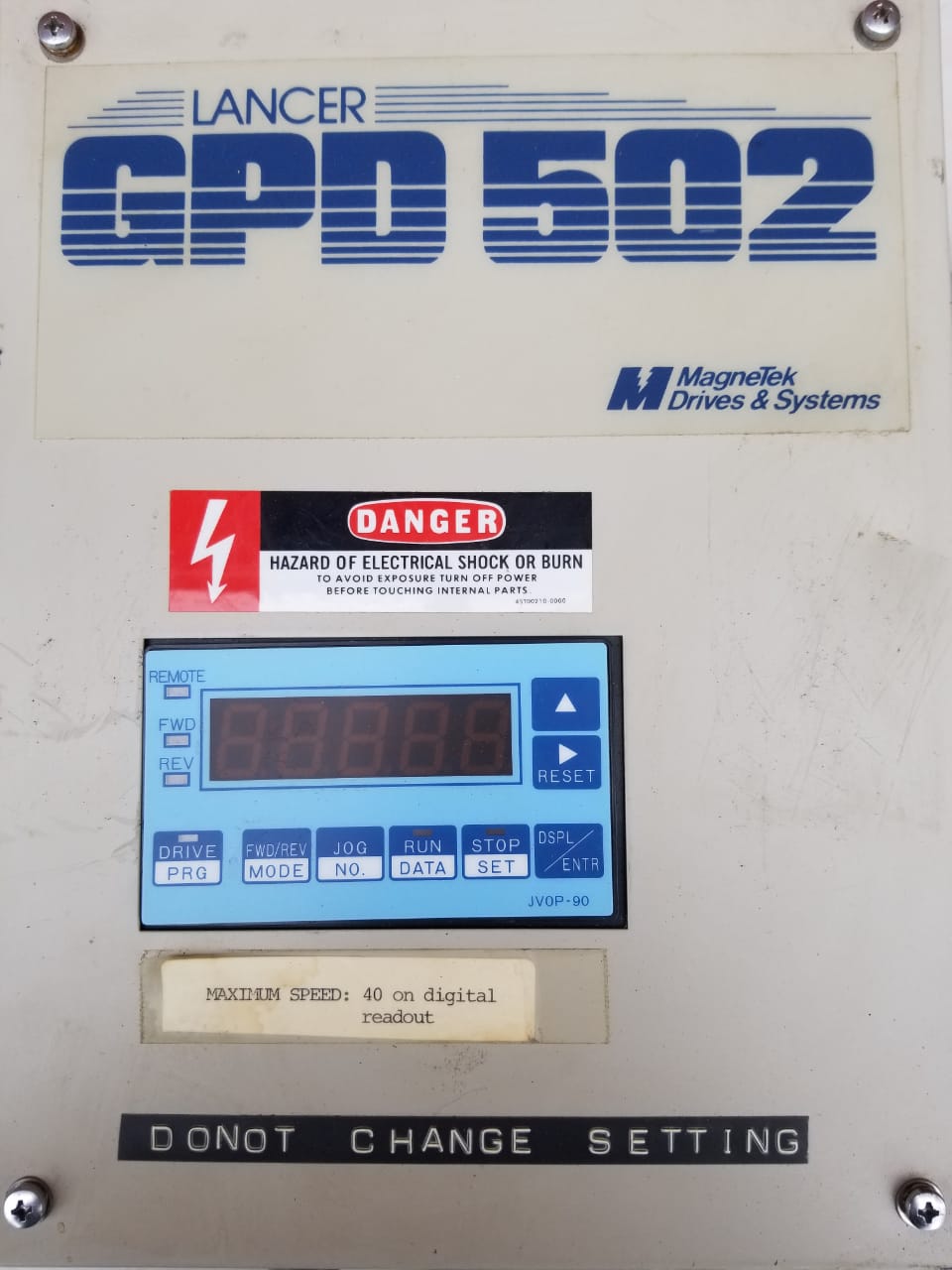 LANCER MAGNETEK GPD 502 3PHASE PLUS ALLEN BRADLEY POWER CONTROL SWITCH FREE SHIP