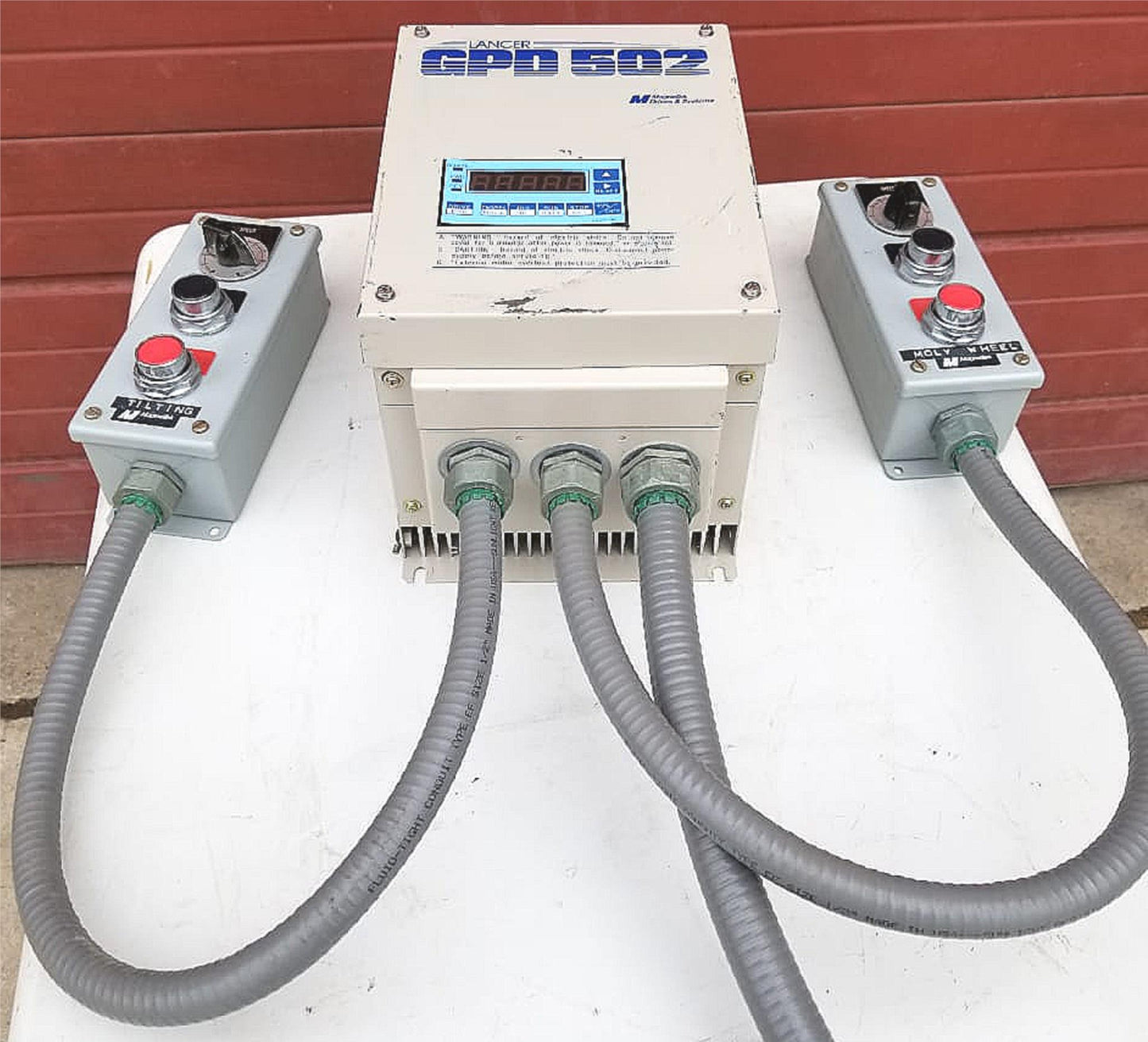 LANCER MAGNETEK GPD 502 3PHASE PLUS ALLEN BRADLEY POWER CONTROL SWITCH FREE SHIP