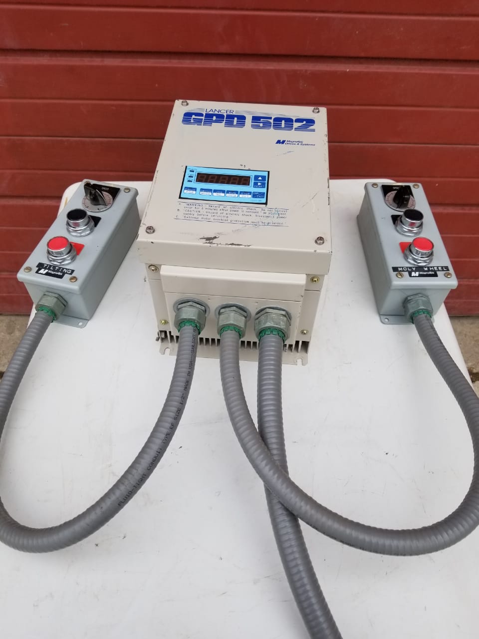 LANCER MAGNETEK GPD 502 3PHASE PLUS ALLEN BRADLEY POWER CONTROL SWITCH FREE SHIP