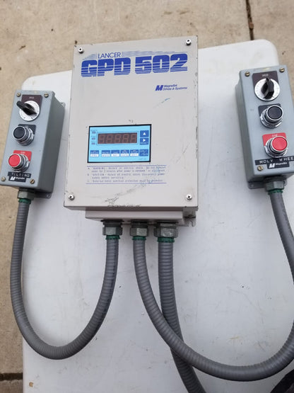 LANCER MAGNETEK GPD 502 3PHASE PLUS ALLEN BRADLEY POWER CONTROL SWITCH FREE SHIP