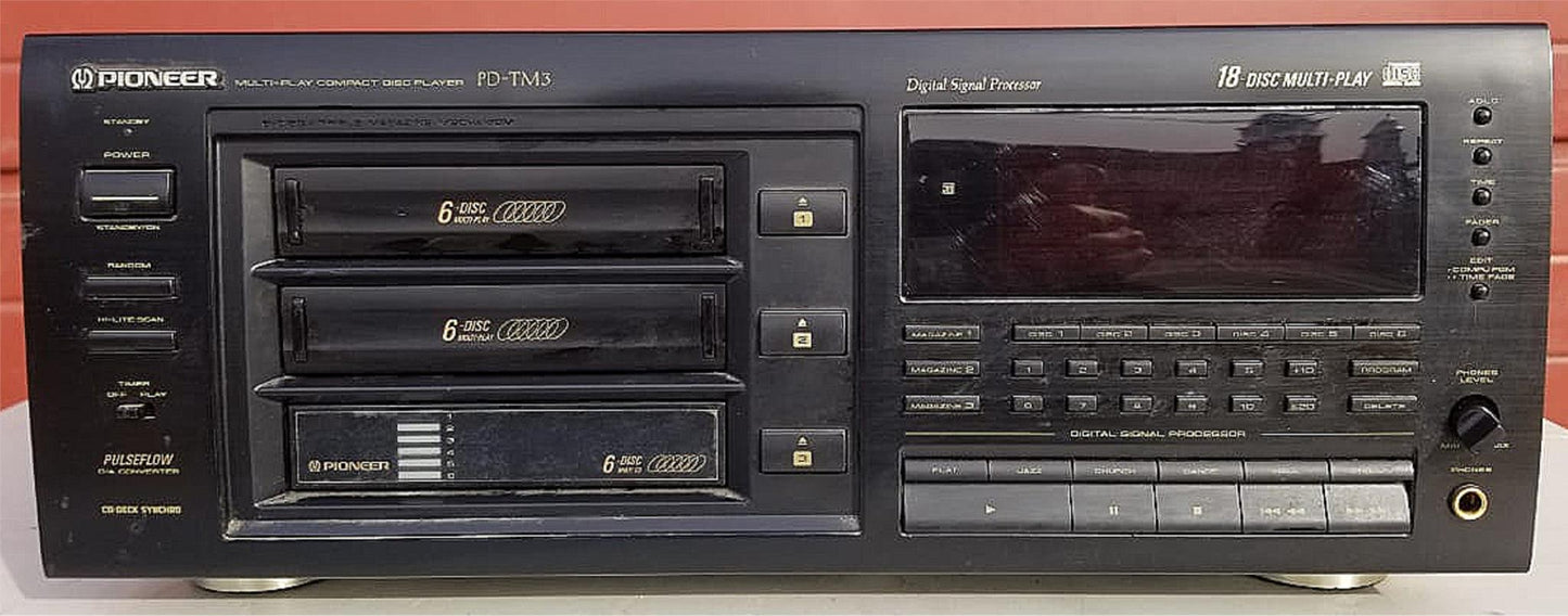 PIONEER MULTI-PLAY COMPACT DISC CD PLAYER PD-TM3 FREE SHIP