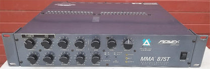 PEAVEY MMA 875T 9-CHANNEL MODULAR MIXER AMPLIFIER 100%WORKING PERFECT FREE SHIP