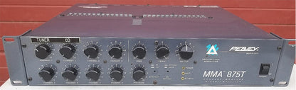 PEAVEY MMA 875T 9-CHANNEL MODULAR MIXER AMPLIFIER 100%WORKING PERFECT FREE SHIP