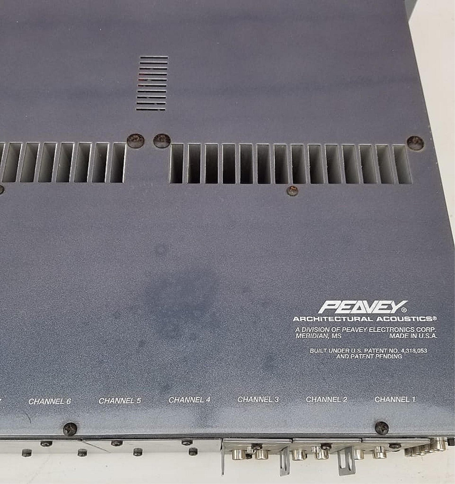 PEAVEY MMA 875T 9-CHANNEL MODULAR MIXER AMPLIFIER 100%WORKING PERFECT FREE SHIP