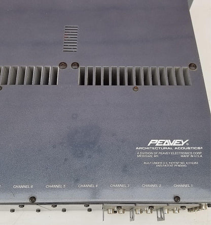 PEAVEY MMA 875T 9-CHANNEL MODULAR MIXER AMPLIFIER 100%WORKING PERFECT FREE SHIP