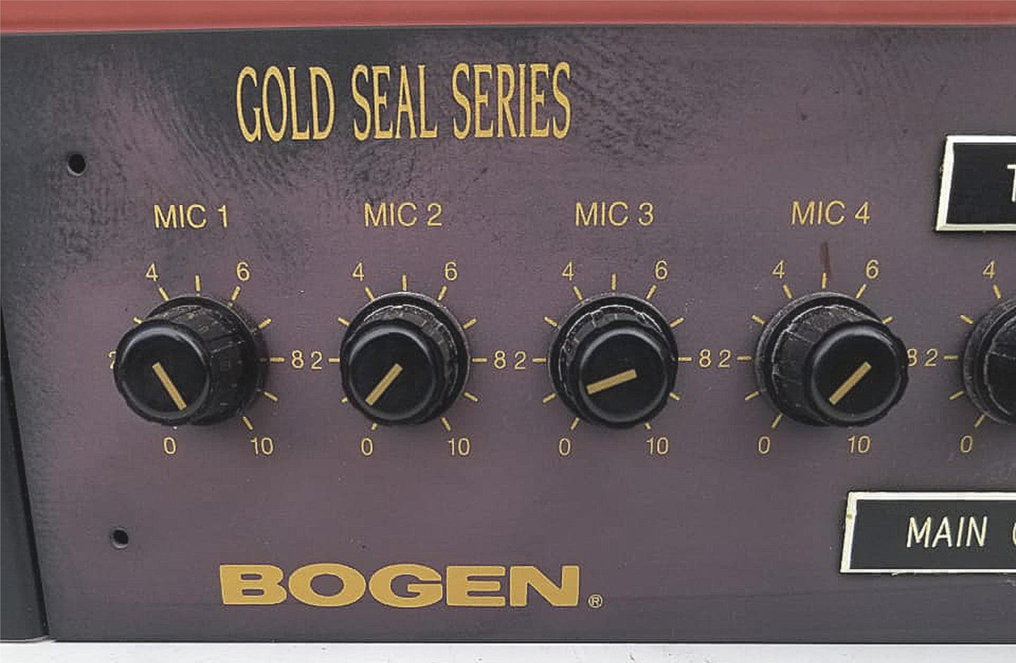 BOGEN GS-35 GOLD SEAL AMPLIFIER 35 WATTS POWER 100% GUARANTEED FREE SHIP
