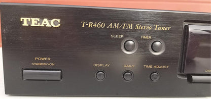 VINTAGE TEAC T-R460 AM/FM STEREO BLACK SERIES TUNER SYNTHESIZER FREE SHIPPING