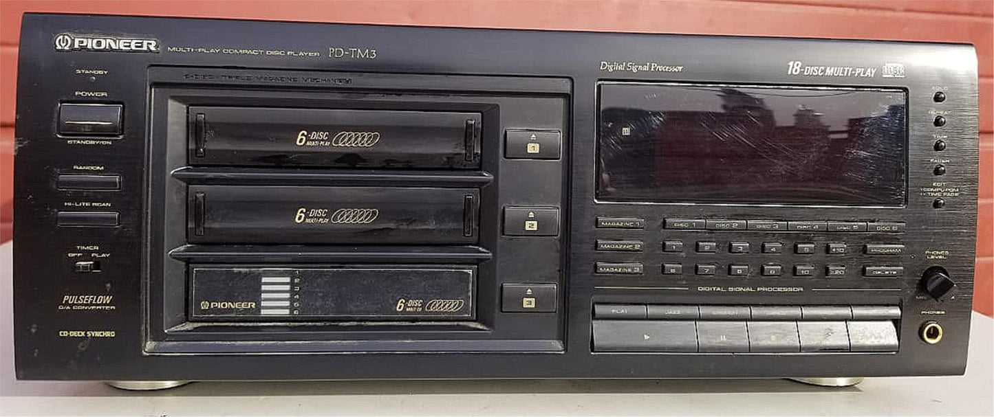PIONEER MULTI-PLAY COMPACT DISC CD PLAYER PD-TM3 FREE SHIP