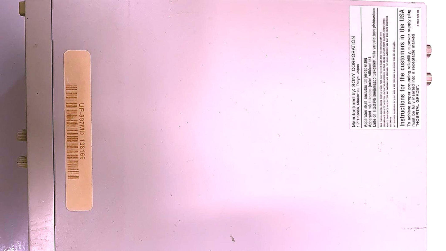 SONY VIDEO GRAPHIC PRINTER UP897-MD with UPP-110HG PAPER WATCH VIDEO FREE SHIP