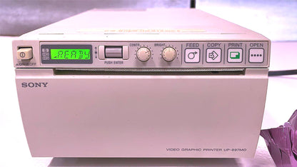 SONY VIDEO GRAPHIC PRINTER UP897-MD with UPP-110HG PAPER WATCH VIDEO FREE SHIP