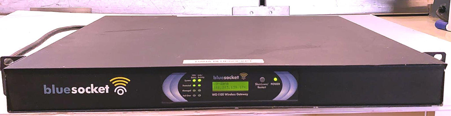 BLUE SOCKET WG-1100 WIRELESS GATEWAY WATCH VIDEO 100% WORKING FREE SHIPPING