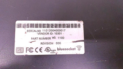 BLUE SOCKET WG-1100 WIRELESS GATEWAY WATCH VIDEO 100% WORKING FREE SHIPPING