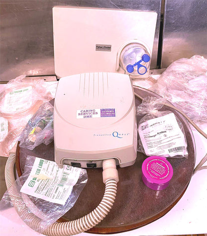 RESPIRONICS® PULMONARY TRANQUILITY QUEST 7300 CPAP SYSTEM WATCH VIDEO FREE SHIP