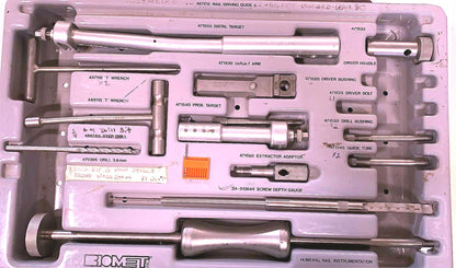 BIOMET HUMERAL NAIL INSTRUMENTATION SET 471565  WATCH VIDEO 100% FREE SHIPPING