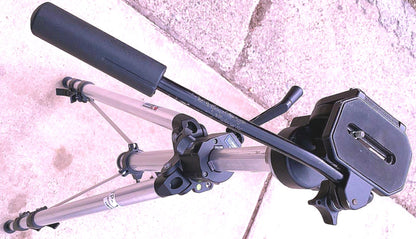 BOGEN MANFROTTO 3126 CINE VIDEO FLUID HEAD 3033 TRIPOD CASE WATCH VIDEO FREESHIP