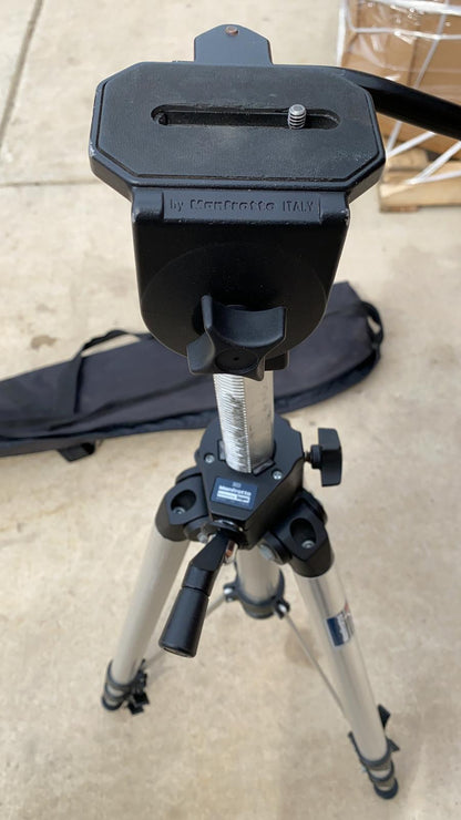 BOGEN MANFROTTO 3126 CINE VIDEO FLUID HEAD 3033 TRIPOD CASE WATCH VIDEO FREESHIP