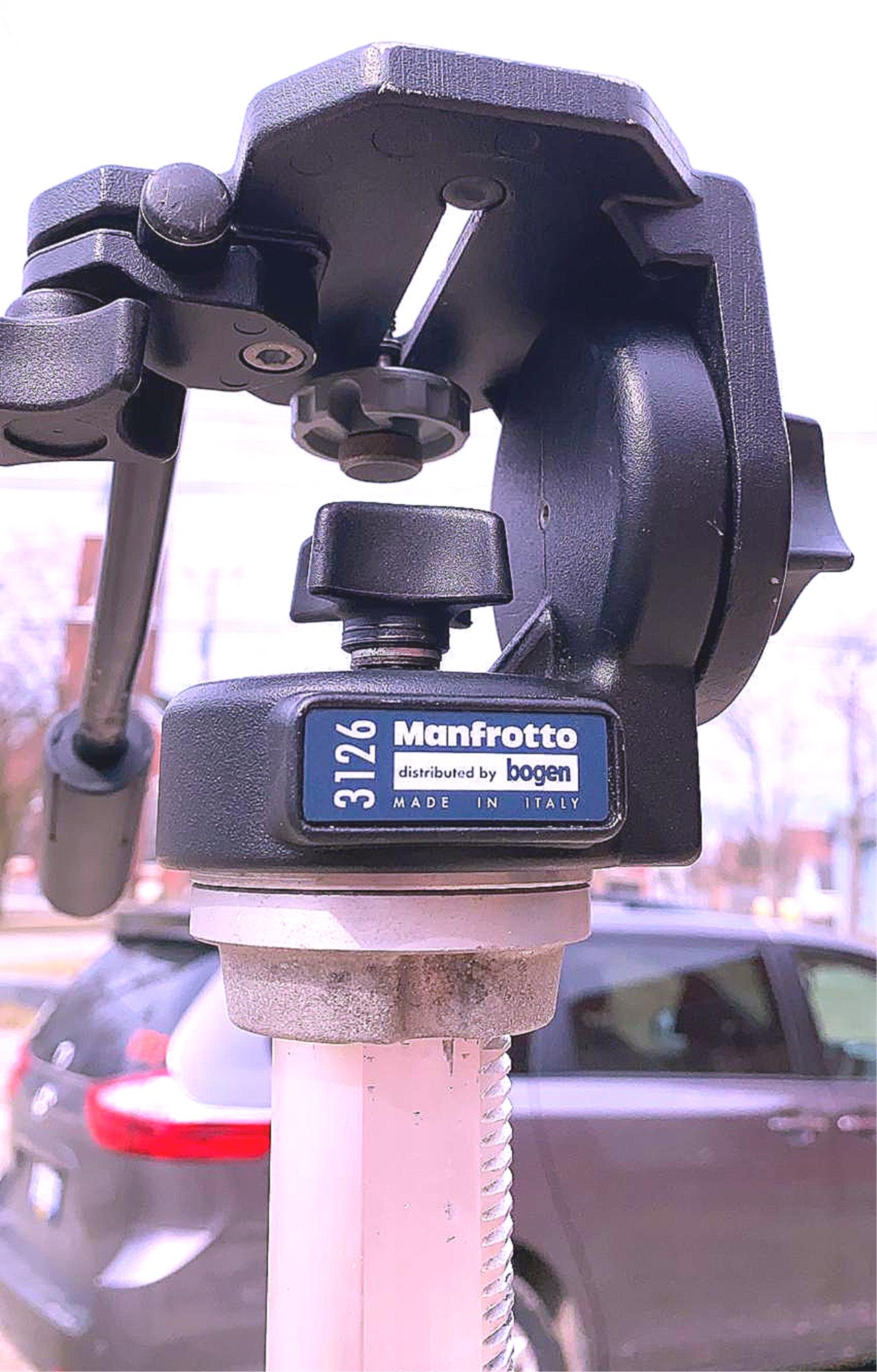 BOGEN MANFROTTO 3126 CINE VIDEO FLUID HEAD 3063 TRIPOD CASE WATCH VIDEO FREESHIP