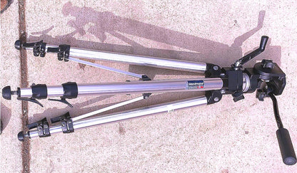 BOGEN MANFROTTO 3126 CINE VIDEO FLUID HEAD 3063 TRIPOD CASE WATCH VIDEO FREESHIP