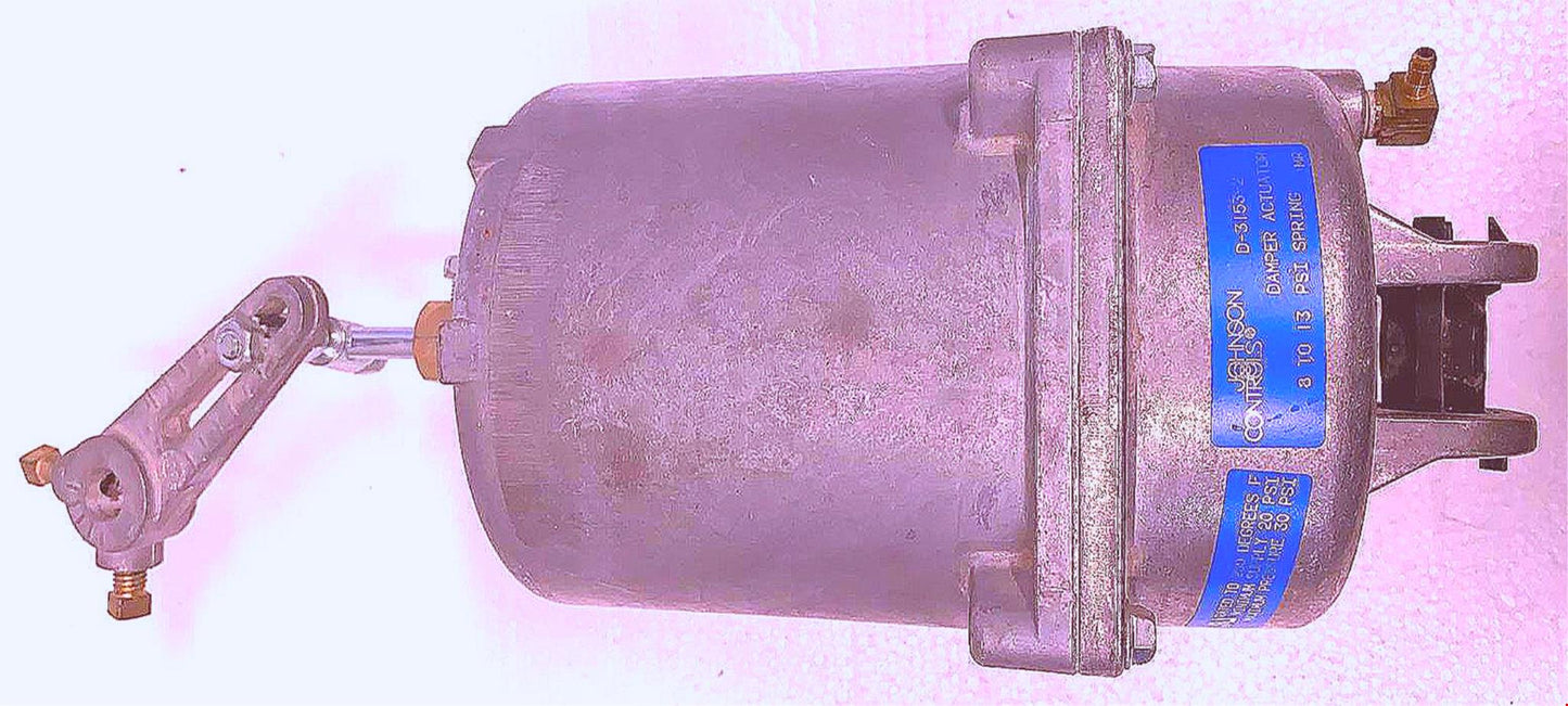ONE JOHNSON CONTROLS D-3153-2 DAMPER PNEUMATIC ACTUATOR FREE SHIPPING