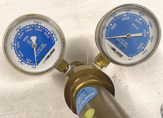 ESAB OXWELD® TYPE R89-2M-680 LINDE INERT GAS REGULATOR FREE SHIPPING