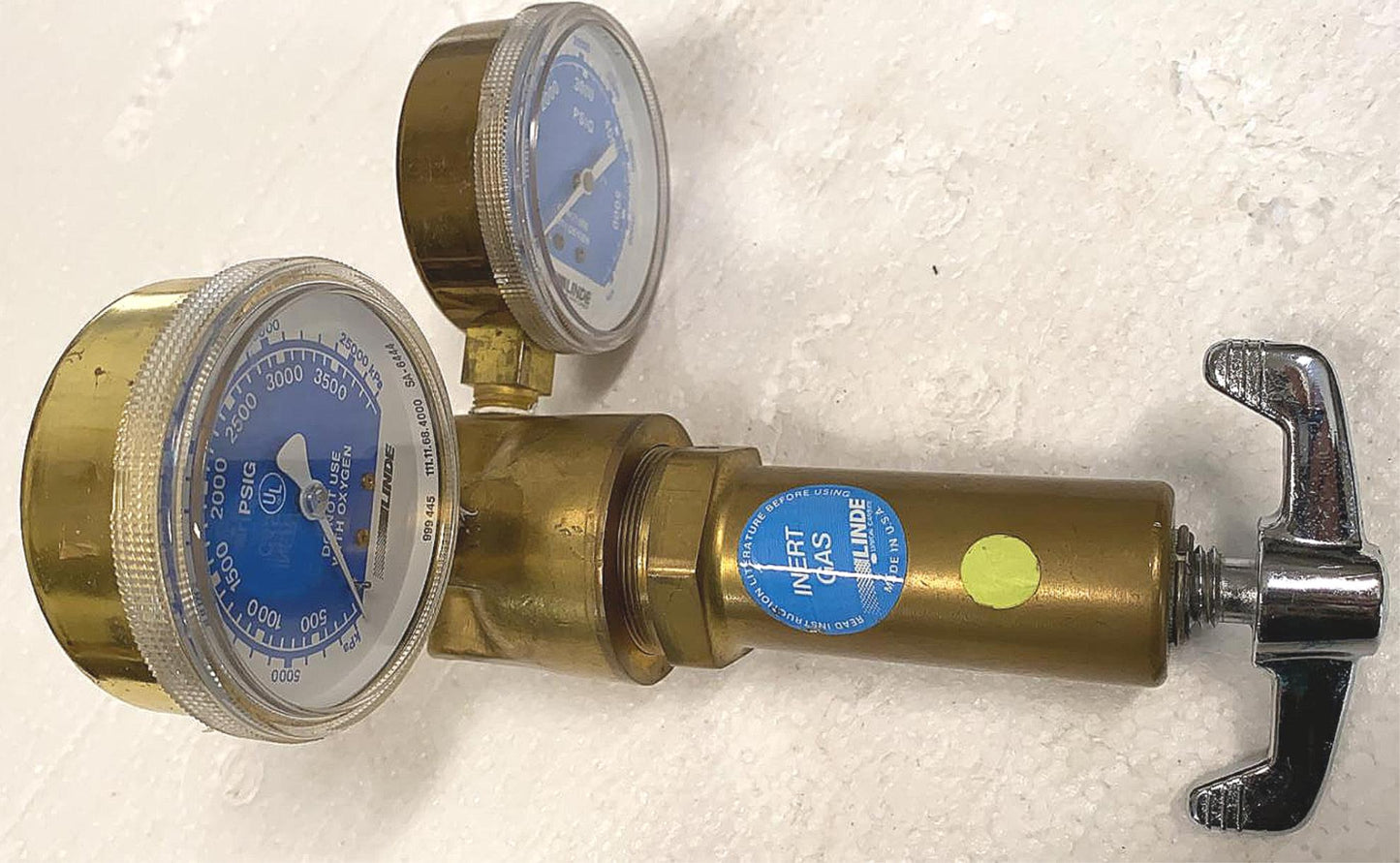 ESAB OXWELD® TYPE R89-2M-680 LINDE INERT GAS REGULATOR FREE SHIPPING