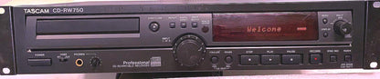 TASCAM CD-RW750 CD REWRITABLE RECORDER Tested 90 DAY WARRANTY FREE SHIP