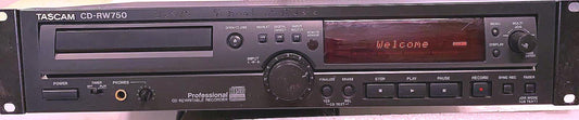TASCAM CD-RW750 CD REWRITABLE RECORDER Tested 90 DAY WARRANTY FREE SHIP