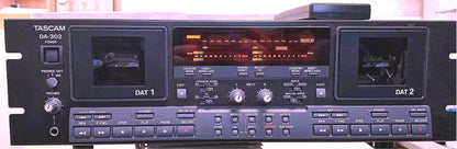 TEAC TASCAM DA-302 DUAL DIGITAL AUDIO TAPE DECK FREESHIP WATCHVIDEO
