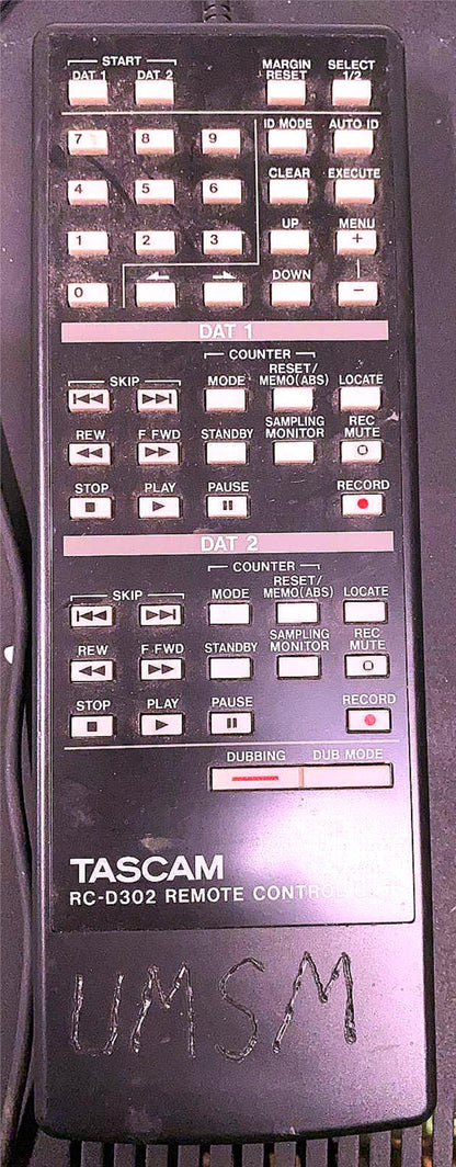 TEAC TASCAM DA-302 DUAL DIGITAL AUDIO TAPE DECK FREESHIP WATCHVIDEO